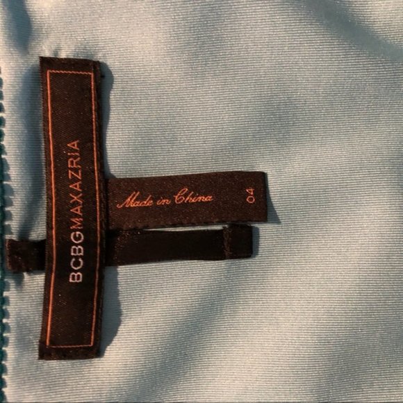 BCBG Winnie Printed Shirred Bodycon Dress - Picture 7 of 7